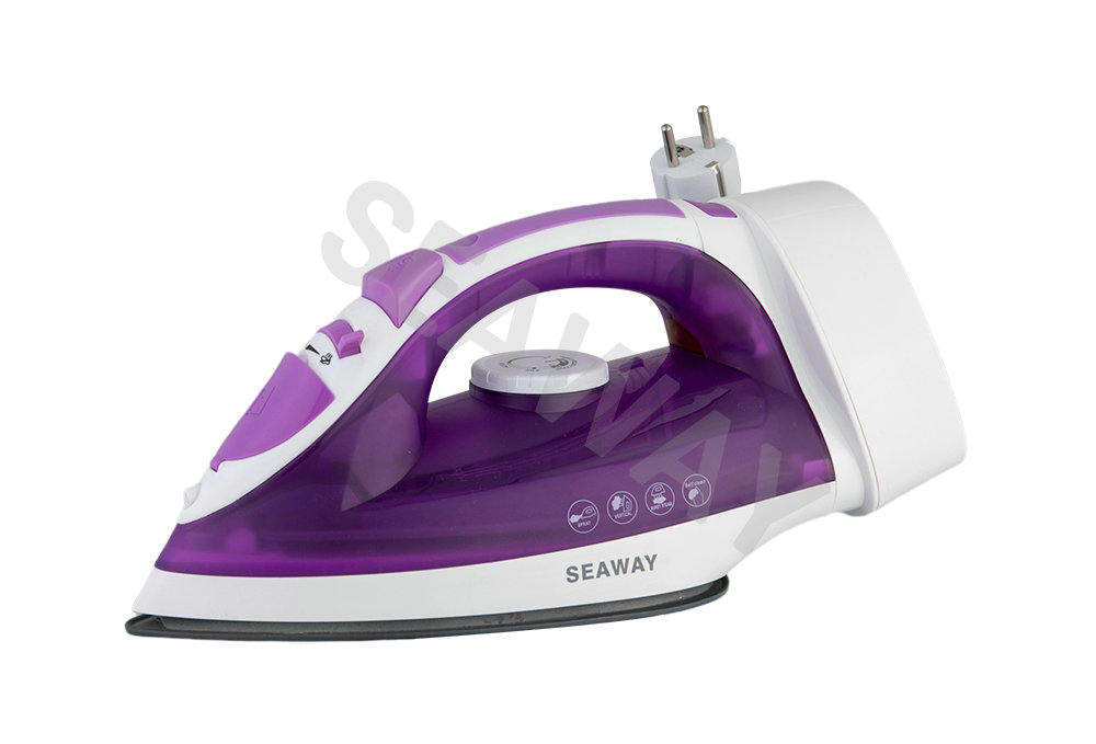 SW-201C Revêtement en céramique Vapeur vertical Cordon à rebobinage Fer à vapeur